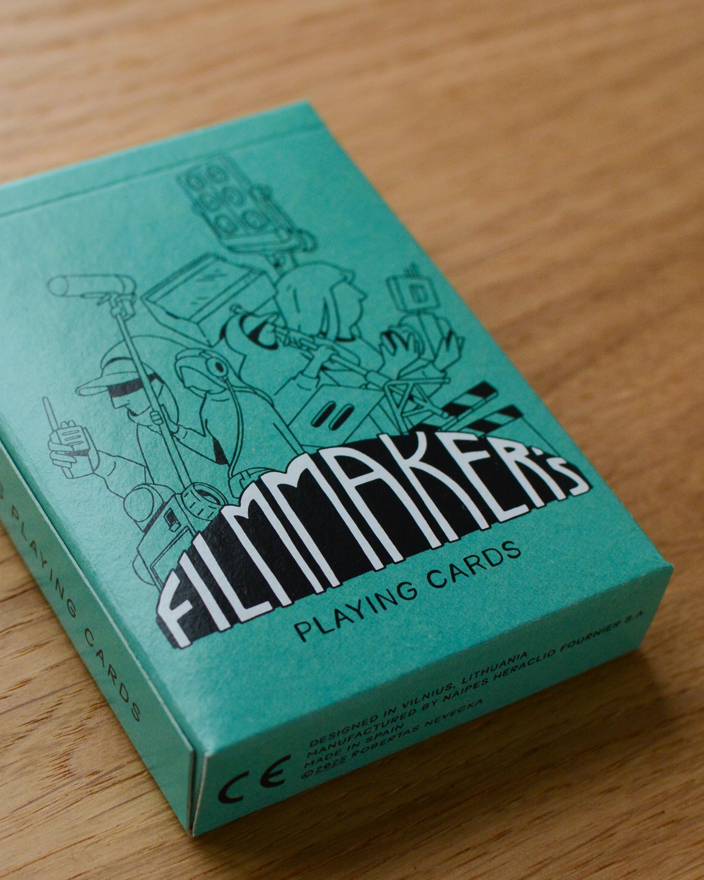 Filmmaker’s Playing Cards by Robertas Nevecka