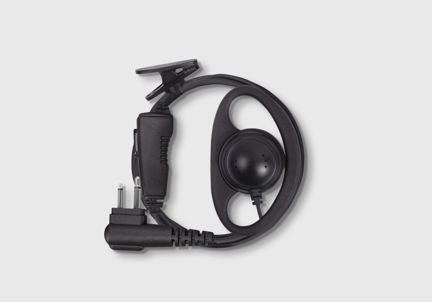 Auriculares con gancho en D