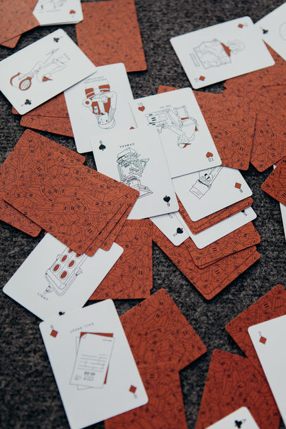 Filmmaker’s Playing Cards by Robertas Nevecka